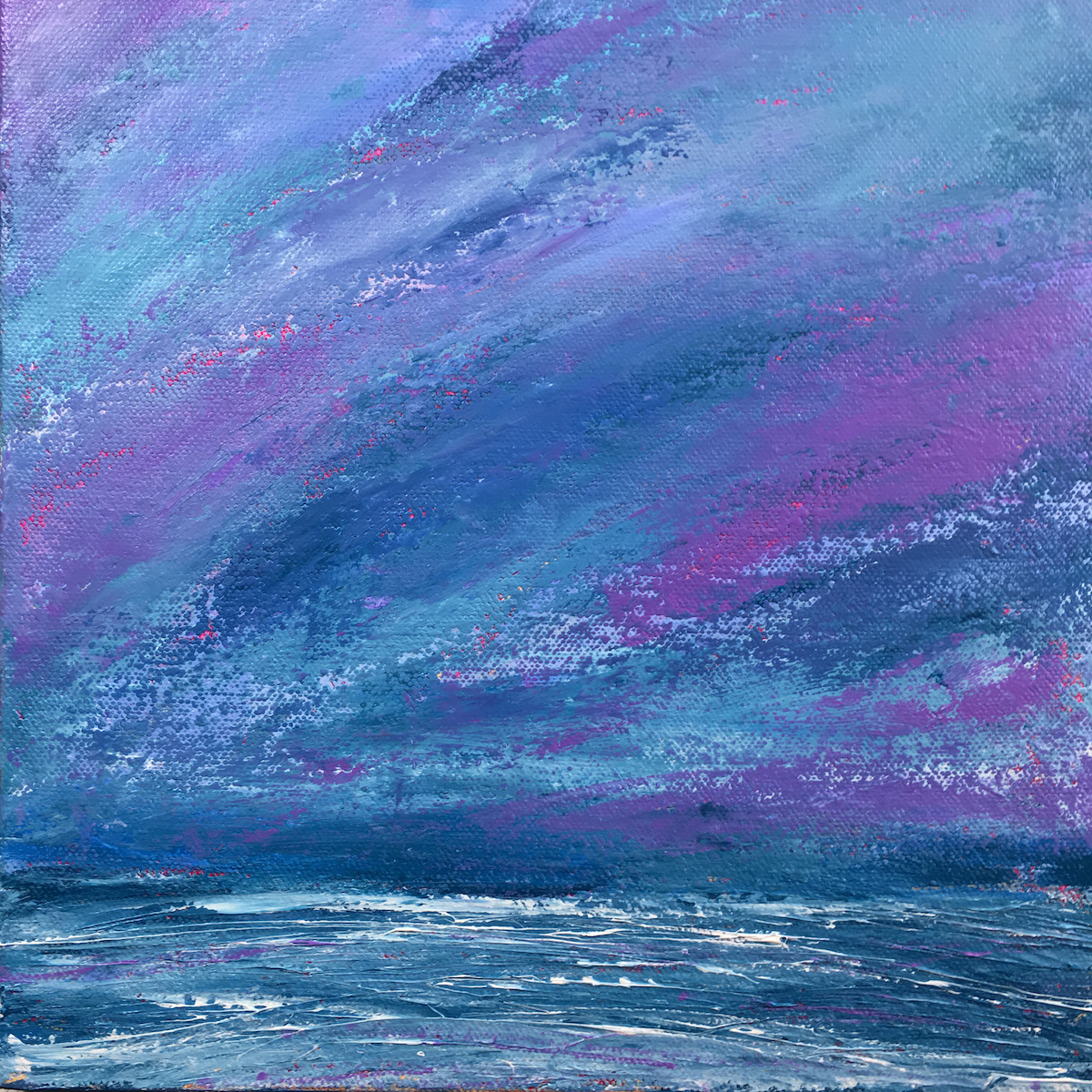 Purple Haze by Marcia Crumley, Acrylic on Canvas
