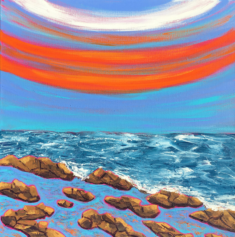 Tidal Pools at Sunset